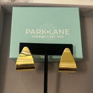 Park Lane Shiny Retro Gold Earrings